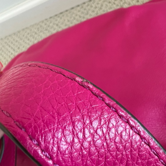 Michael Kors Fuchsia Fulton tote large leather handbag - Picture 8 of 13
